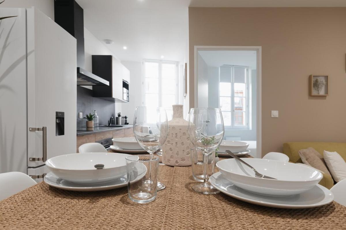 L'Esquisse ~ Hypercentre ~ Climatisation Apartment Perigueux Luaran gambar